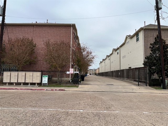 view of street