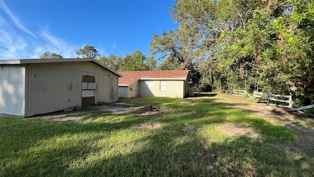 view of yard