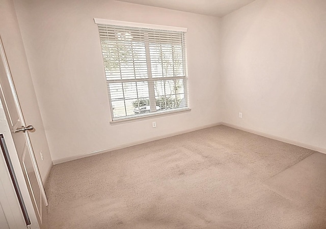 spare room with carpet flooring