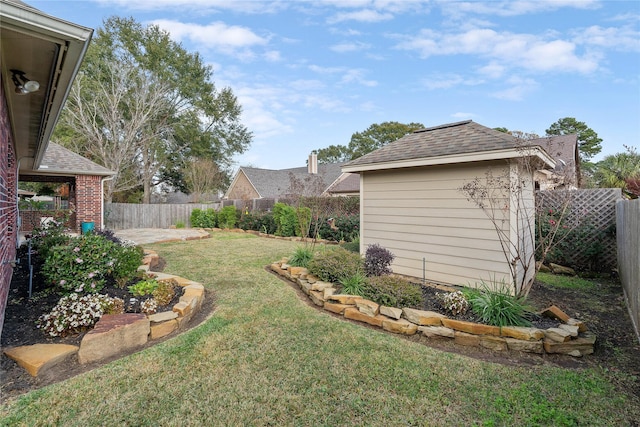 view of yard