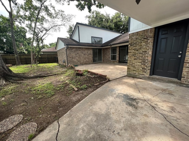 exterior space featuring a patio