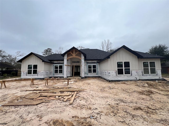 view of property in mid-construction