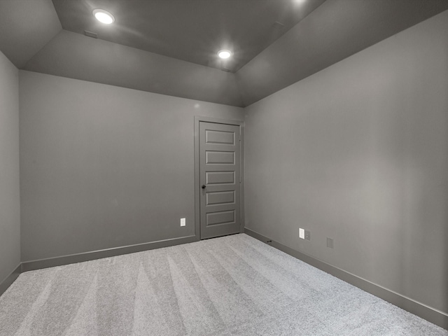 3248 Stingray Cove Dr, Katy, TX 77493 - carpeted spare room with recessed lighting and lofted ceiling