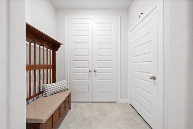 view of mudroom