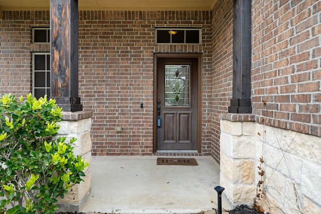 view of property entrance