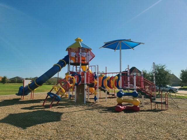 view of play area