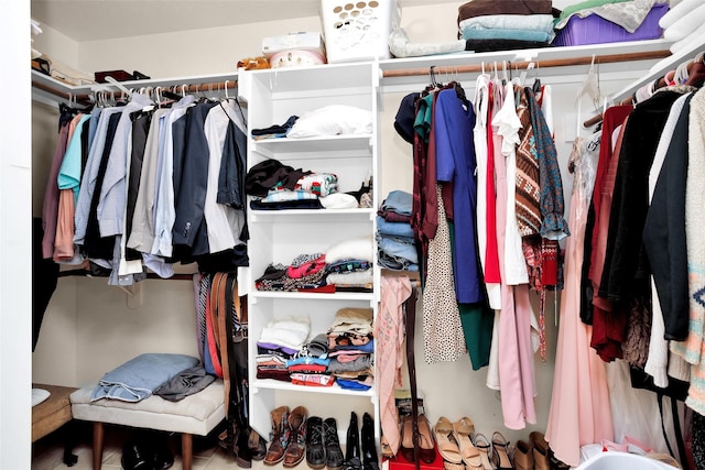 view of spacious closet