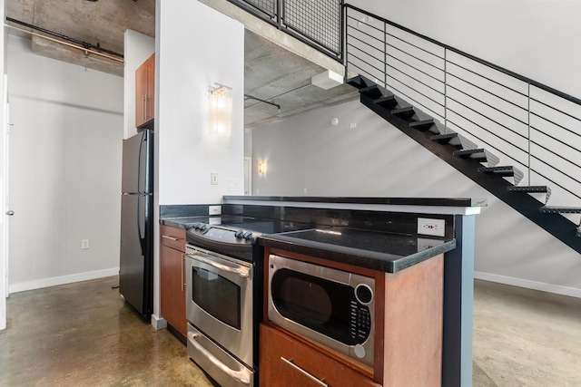 kitchen featuring stainless steel appliances