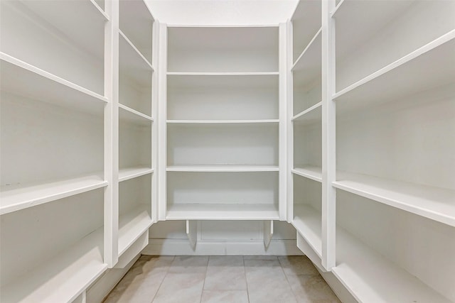 view of pantry