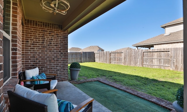 view of patio