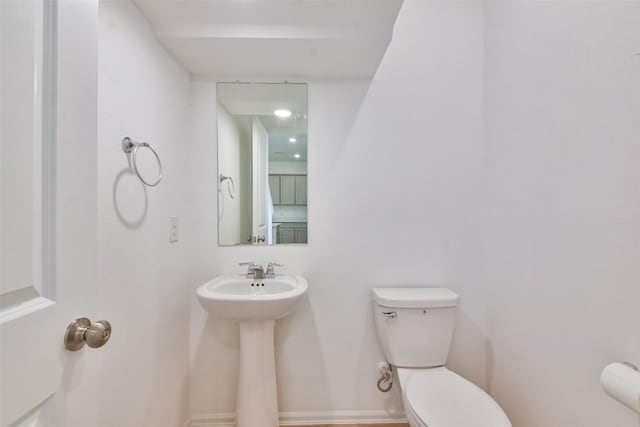 bathroom with toilet