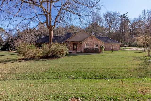 exterior space featuring a lawn