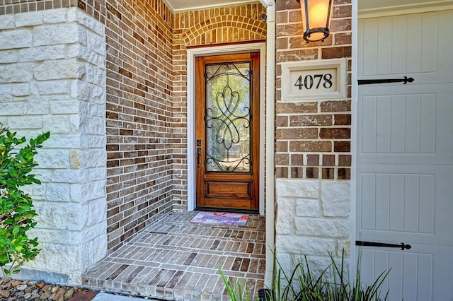 view of entrance to property