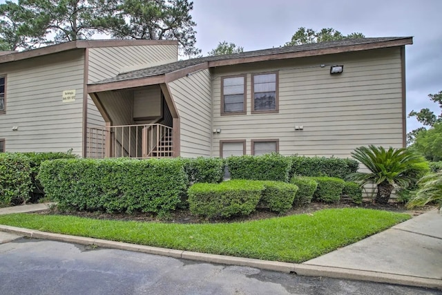 view of rear view of house