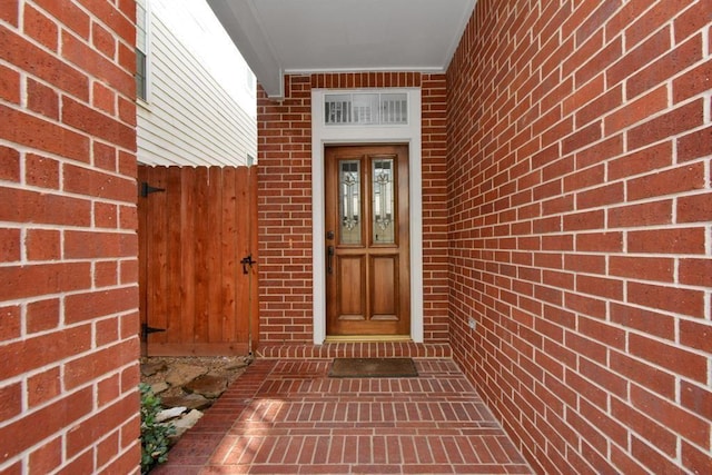 view of entrance to property