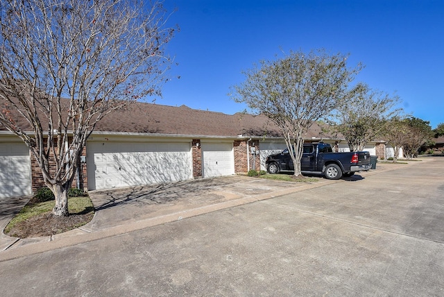 ranch-style house with a garage