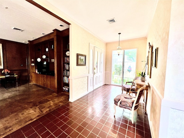 view of entrance foyer