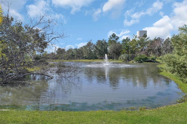 property view of water