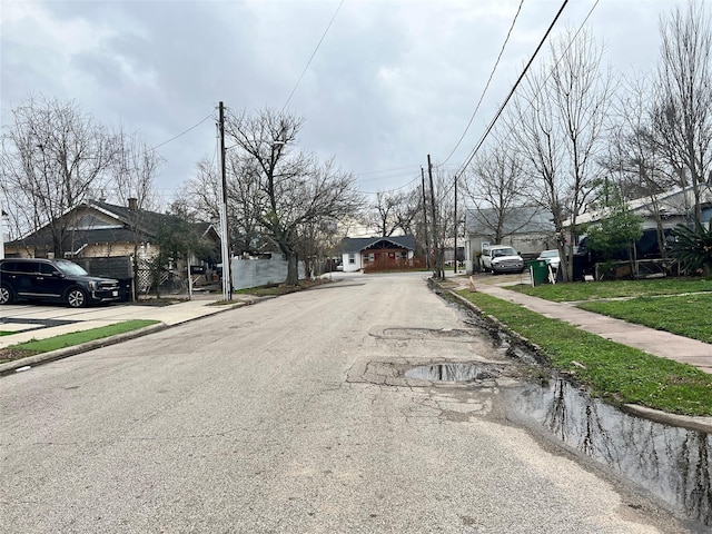 view of road