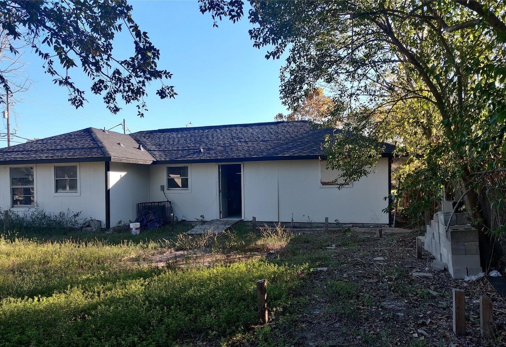 view of rear view of house