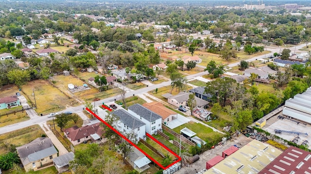 drone / aerial view featuring a residential view