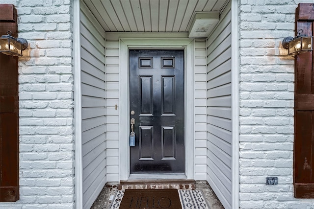 view of entrance to property