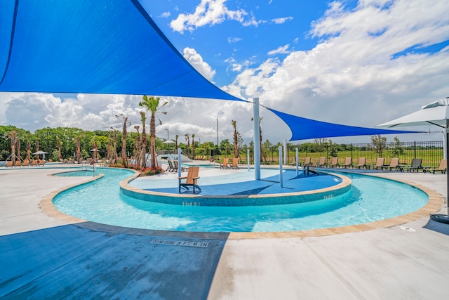 view of swimming pool