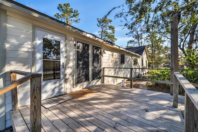 713 Firnat St, Houston, TX 77022 - view of deck
