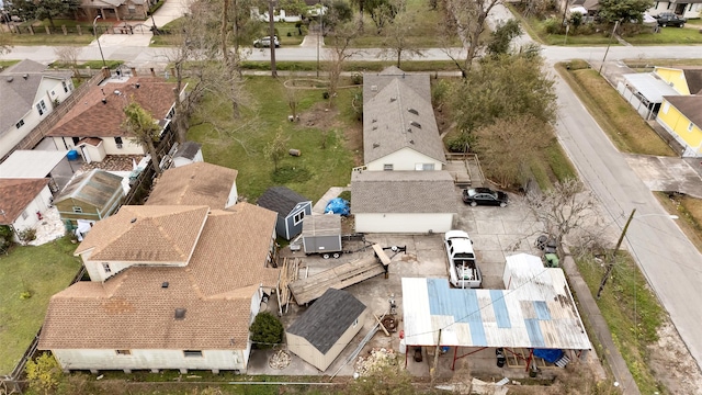 713 Firnat St, Houston, TX 77022 - aerial perspective of suburban area