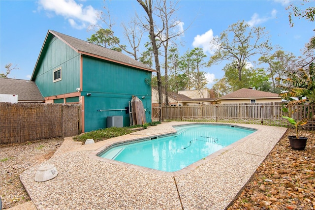 view of pool