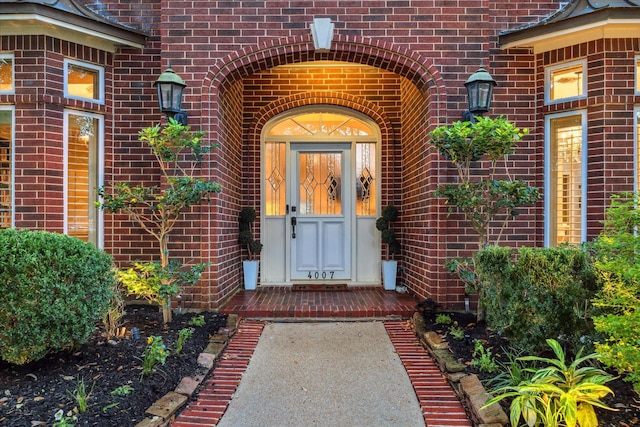 view of property entrance