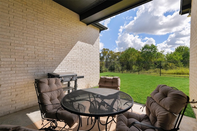 view of patio / terrace