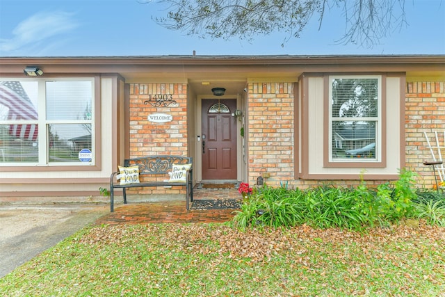 view of property entrance