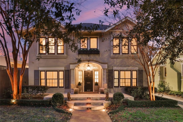 view of mediterranean / spanish-style home