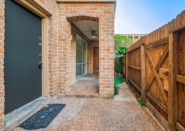 view of property entrance