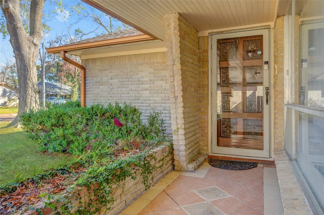 view of property entrance