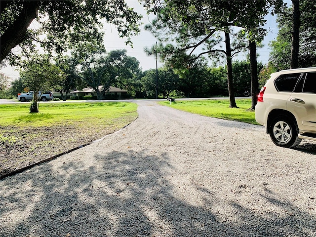 view of road