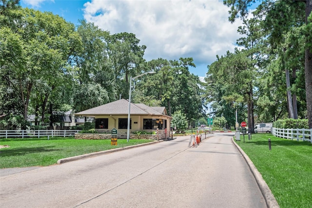 view of street