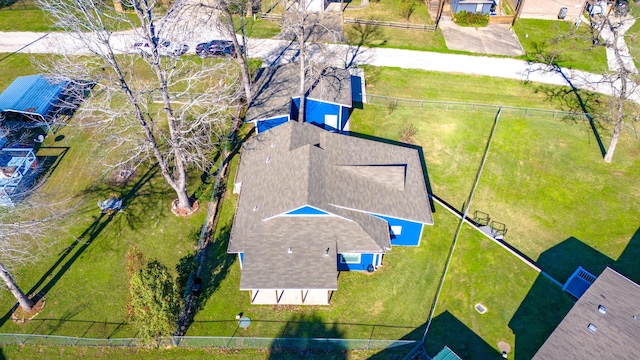 400 E Woodland Shores Dr, Point Blank, TX 77364 - aerial view of property and surrounding area