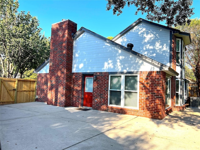 view of rear view of house