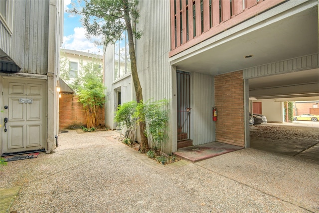 view of entrance to property