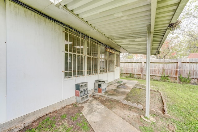 view of patio