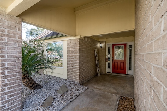 view of entrance to property