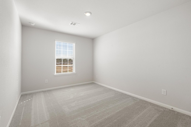 empty room with carpet floors