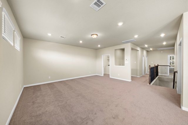 empty room with carpet flooring