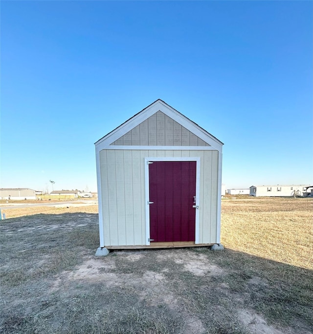 view of outdoor structure