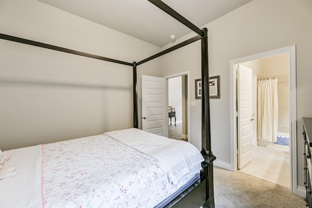 bedroom featuring carpet floors