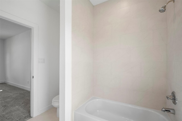 745 20th St, Hempstead, TX 77445 - bathroom with shower / bathing tub combination and toilet