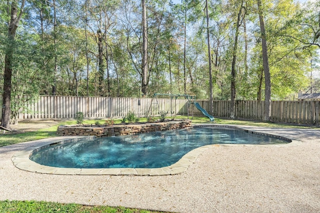 view of pool