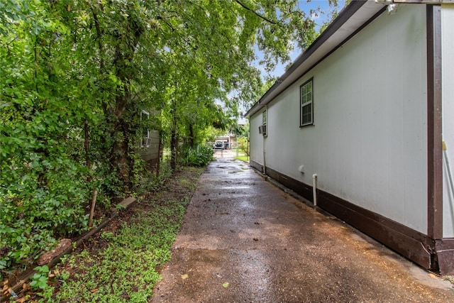 view of side of home